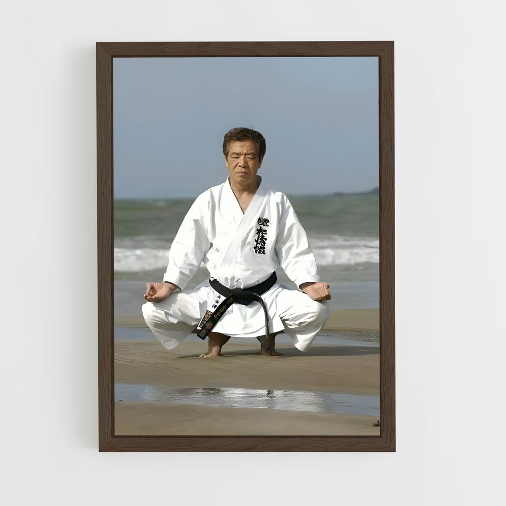 Poster Hirokazu kanazawa – affiche Karaté (vue 5)